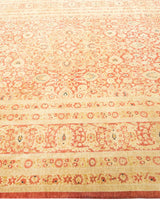 One-of-a-Kind Imported Hand-knotted Area Rug  - Orange, 6' 3" x 9' 7" - Modern Rug Importers