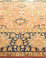 One-of-a-Kind Imported Hand-knotted Area Rug  - Orange, 7' 10" x 10' 4" - Modern Rug Importers