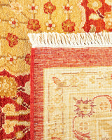 One-of-a-Kind Imported Hand-knotted Area Rug  - Orange, 8' 0" x 10' 3" - Modern Rug Importers