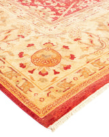 One-of-a-Kind Imported Hand-knotted Area Rug  - Orange,  8' 1" x 10' 2" - Modern Rug Importers