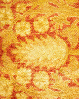 One-of-a-Kind Imported Hand-Knotted Area Rug  - Orange, 8' 1" x 10' 3" - Modern Rug Importers