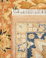 One-of-a-Kind Imported Hand-Knotted Area Rug  - Orange, 8' 1" x 10' 3" - Modern Rug Importers
