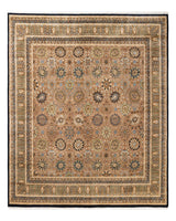 One-of-a-Kind Imported Hand-knotted Area Rug  - Orange,  8' 1" x 8' 2" - Modern Rug Importers
