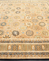 One-of-a-Kind Imported Hand-knotted Area Rug  - Orange,  8' 1" x 8' 2" - Modern Rug Importers