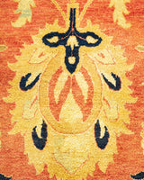 One-of-a-Kind Imported Hand-knotted Area Rug  - Orange,  8' 10" x 12' 3" - Modern Rug Importers