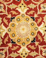 One-of-a-Kind Imported Hand-Knotted Area Rug  - Orange, 8' 2" x 10' 0" - Modern Rug Importers