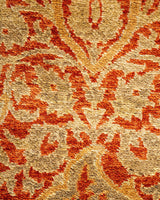 One-of-a-Kind Imported Hand-knotted Area Rug  - Orange,  8' 2" x 13' 10" - Modern Rug Importers