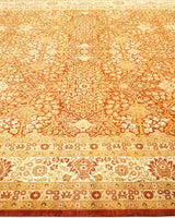 One-of-a-Kind Imported Hand-knotted Area Rug  - Orange, 8' 4" x 10' 4" - Modern Rug Importers