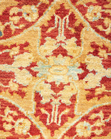 One-of-a-Kind Imported Hand-knotted Area Rug  - Orange,  8' 4" x 9' 9" - Modern Rug Importers