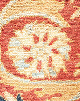 One-of-a-Kind Imported Hand-knotted Area Rug  - Orange, 9' 1" x 11' 9" - Modern Rug Importers