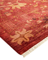 One-of-a-Kind Imported Hand-knotted Area Rug  - Orange, 9' 2" x 12' 2" - Modern Rug Importers