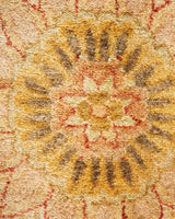 One-of-a-Kind Imported Hand-knotted Area Rug  - Orange,  9' 2" x 12' 4" - Modern Rug Importers