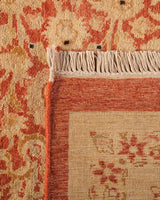 One-of-a-Kind Imported Hand-knotted Area Rug  - Orange, 9' 2" x 12' 6" - Modern Rug Importers