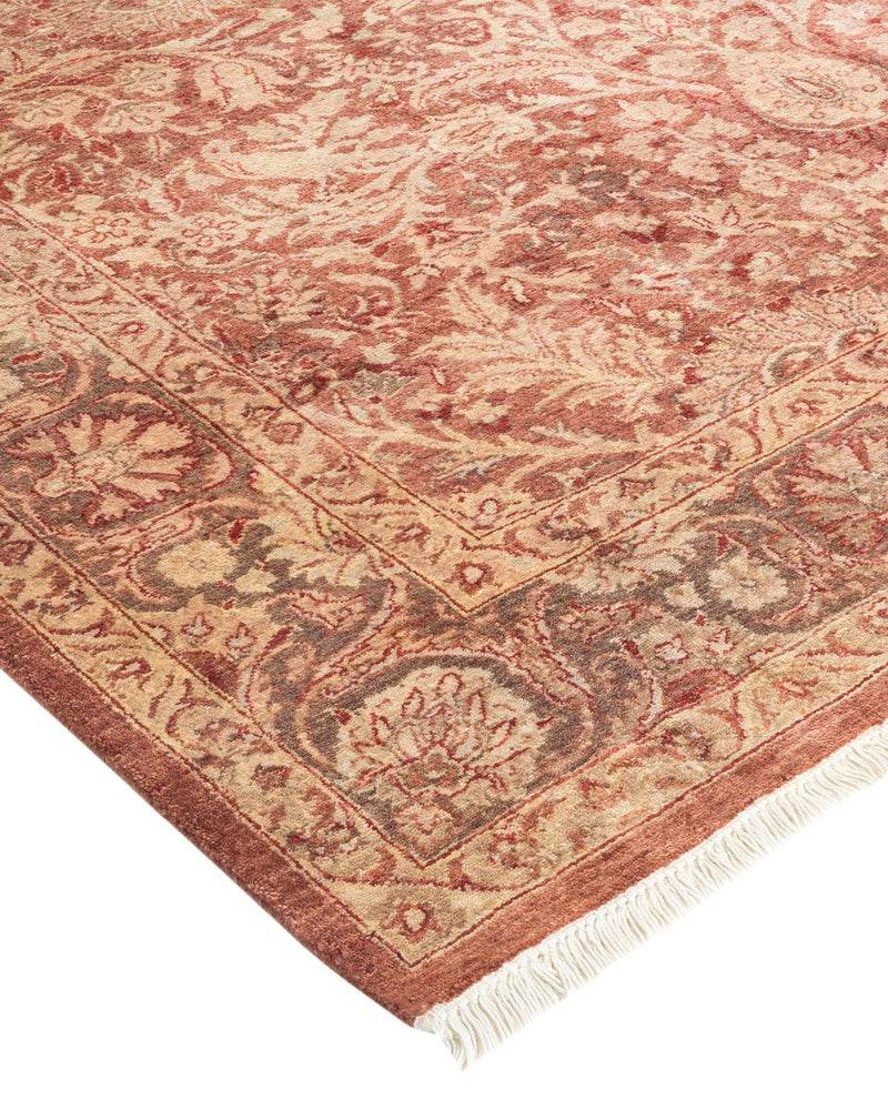 One-of-a-Kind Imported Hand-knotted Area Rug  - Pink, 4' 3" x 6' 1" - Modern Rug Importers
