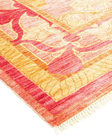 One-of-a-Kind Imported Hand-knotted Area Rug  - Pink, 6' 1" x 8' 3" - Modern Rug Importers