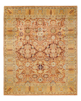 One-of-a-Kind Imported Hand-knotted Area Rug  - Pink, 8' 0" x 10' 0" - Modern Rug Importers