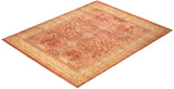 One-of-a-Kind Imported Hand-knotted Area Rug  - Pink, 8' 1" x 10' 5" - Modern Rug Importers
