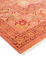 One-of-a-Kind Imported Hand-knotted Area Rug  - Pink,  8' 3" x 10' 2" - Modern Rug Importers