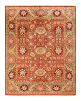 One-of-a-Kind Imported Hand-knotted Area Rug  - Pink, 8' 3" x 10' 4" - Modern Rug Importers