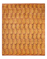 One-of-a-Kind Imported Hand-knotted Area Rug  - Pink, 8' 3" x 8' 3" - Modern Rug Importers