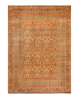 One-of-a-Kind Imported Hand-knotted Area Rug  - Pink, 9' 1" x 12' 5" - Modern Rug Importers