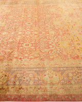 One-of-a-Kind Imported Hand-knotted Area Rug  - Pink,  9' 2" x 11' 9" - Modern Rug Importers
