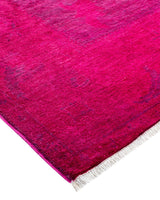 One-of-a-Kind Imported Hand-knotted Area Rug  - Purple,  10' 0" x 13' 5" - Modern Rug Importers