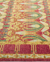 One-of-a-Kind Imported Hand-knotted Area Rug  - Purple, 6' 0" x 8' 9" - Modern Rug Importers