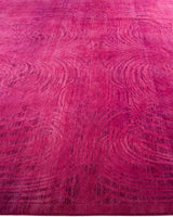 One-of-a-Kind Imported Hand-knotted Area Rug  - Purple, 7' 10" x 10' 3" - Modern Rug Importers