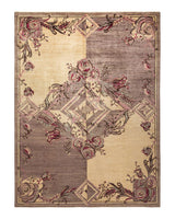 One-of-a-Kind Imported Hand-knotted Area Rug  - Purple, 8' 10" x 11' 9" - Modern Rug Importers