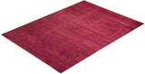 One-of-a-Kind Imported Hand-knotted Area Rug  - Purple, 8' 10" x 12' 1" - Modern Rug Importers
