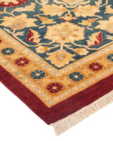One-of-a-Kind Imported Hand-knotted Area Rug  - Red, 10' 3" x 13' 5" - Modern Rug Importers