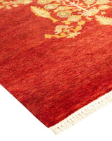 One-of-a-Kind Imported Hand-knotted Area Rug  - Red, 6' 0" x 8' 9" - Modern Rug Importers