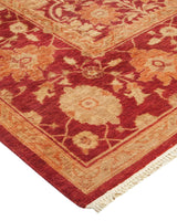One-of-a-Kind Imported Hand-knotted Area Rug  - Red, 6' 1" x 13' 6" - Modern Rug Importers
