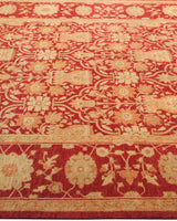 One-of-a-Kind Imported Hand-knotted Area Rug  - Red, 6' 1" x 13' 6" - Modern Rug Importers