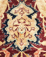 One-of-a-Kind Imported Hand-knotted Area Rug  - Red,  6' 1" x 9' 1" - Modern Rug Importers