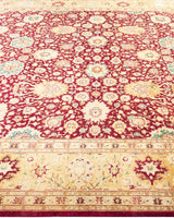 One-of-a-Kind Imported Hand-knotted Area Rug  - Red, 7' 10" x 10' 3" - Modern Rug Importers