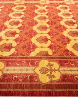 One-of-a-Kind Imported Hand-knotted Area Rug  - Red,  7' 10" x 9' 5" - Modern Rug Importers