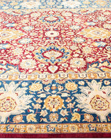 One-of-a-Kind Imported Hand-knotted Area Rug  - Red, 8' 0" x 10' 1" - Modern Rug Importers
