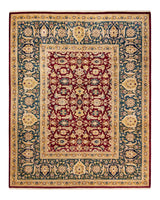 One-of-a-Kind Imported Hand-Knotted Area Rug  - Red, 8' 2" x 10' 4" - Modern Rug Importers