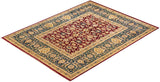 One-of-a-Kind Imported Hand-Knotted Area Rug  - Red, 8' 2" x 10' 6" - Modern Rug Importers