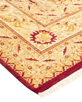 One-of-a-Kind Imported Hand-knotted Area Rug  - Red,  8' 3" x 10' 3" - Modern Rug Importers