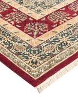 One-of-a-Kind Imported Hand-knotted Area Rug  - Red, 8' 3" x 10' 5" - Modern Rug Importers