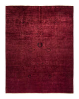 One-of-a-Kind Imported Hand-knotted Area Rug  - Red, 9' 0" x 11' 7" - Modern Rug Importers