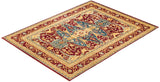 One-of-a-Kind Imported Hand-knotted Area Rug  - Red, 9' 0" x 12' 1" - Modern Rug Importers
