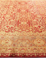 One-of-a-Kind Imported Hand-knotted Area Rug  - Red, 9' 0" x 12' 4" - Modern Rug Importers