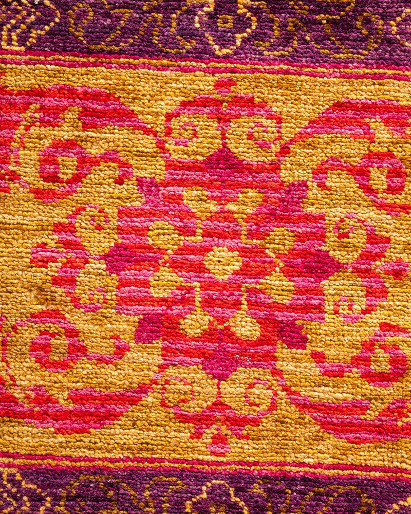 One-of-a-Kind Imported Hand-knotted Area Rug  - Red, 9' 10" x 13' 1" - Modern Rug Importers