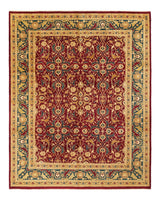 One-of-a-Kind Imported Hand-knotted Area Rug  - Red, 9' 4" x 11' 9" - Modern Rug Importers