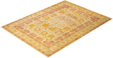 One-of-a-Kind Imported Hand-knotted Area Rug  - Yellow, 10' 1" x 14' 0" - Modern Rug Importers