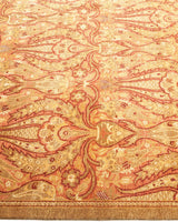 One-of-a-Kind Imported Hand-knotted Area Rug  - Yellow, 4' 3" x 6' 2" - Modern Rug Importers